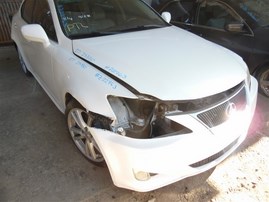 2007 Lexus IS350 White 3.5L AT #Z22763